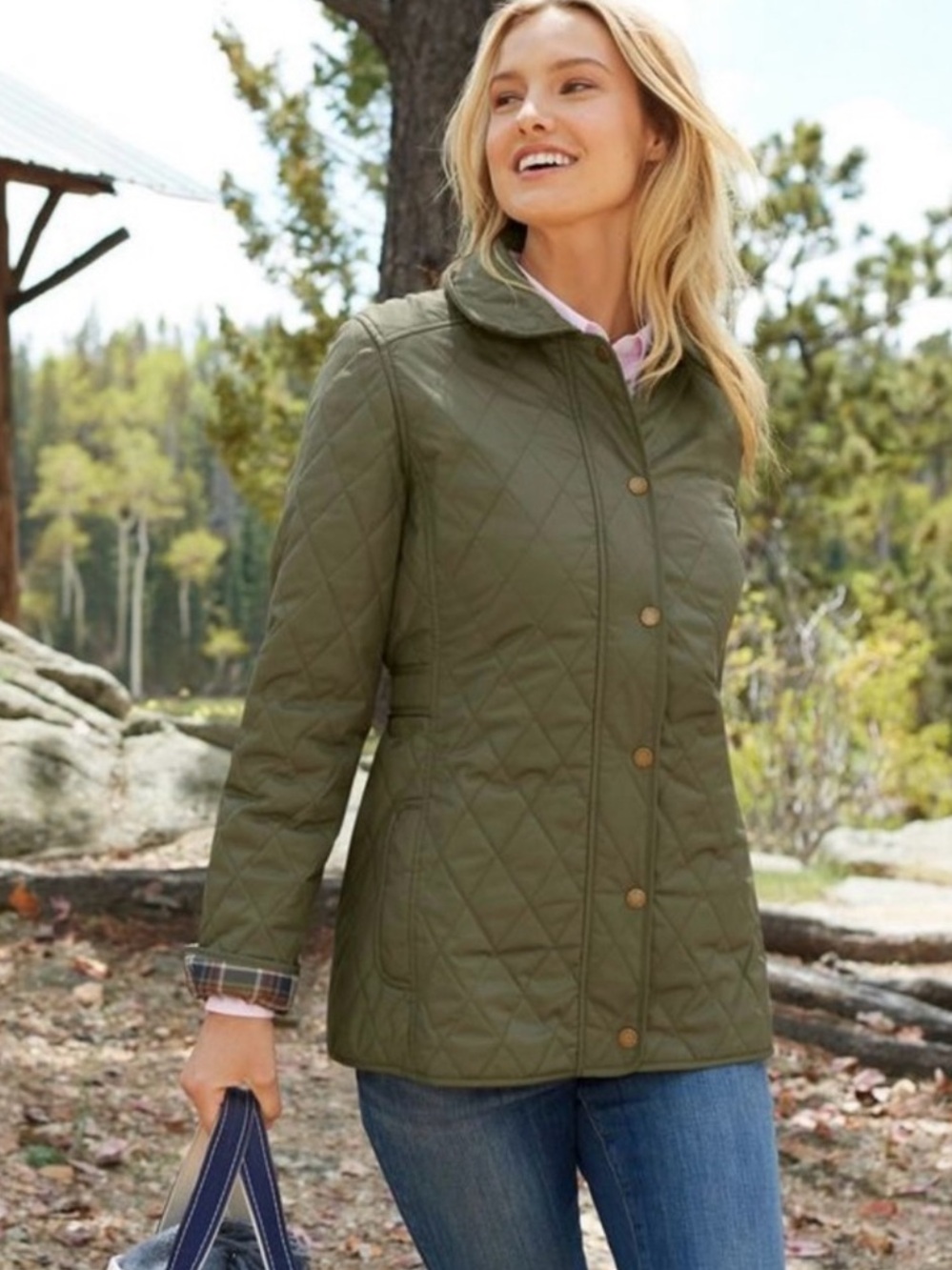 LL Bean Quilted Jacket
